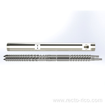 Parallel screw barrel Paralelo tornillo camisa